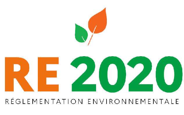Logo de la réglementation environnementale RE2020