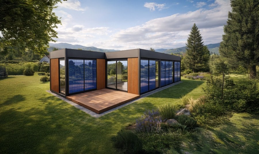 Rendu du modèle 6X9-S — BIPV