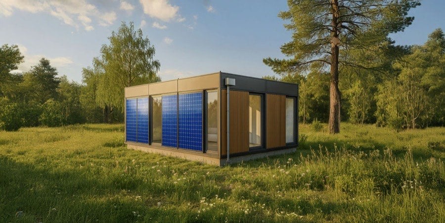 Rendu du modèle 6X9 — BIPV