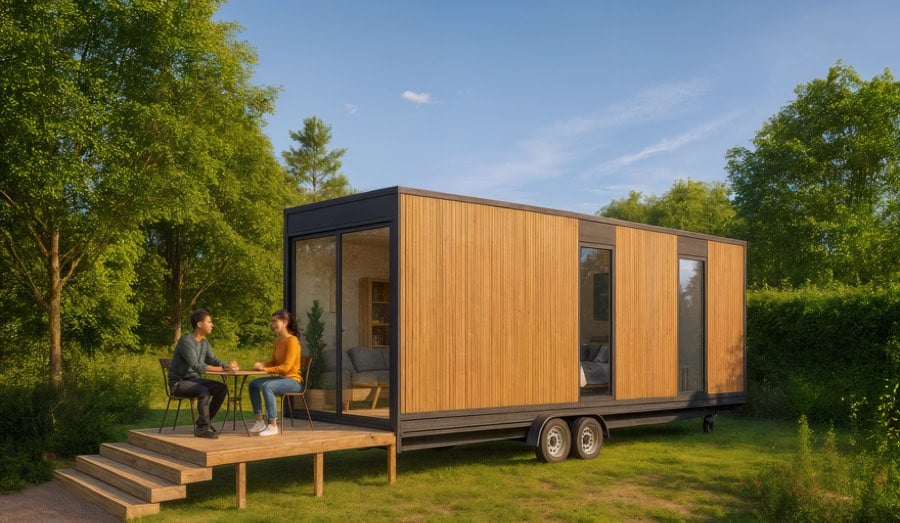 Rendu du modèle Tiny House