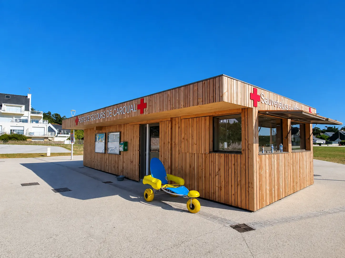 Poste de secours de Caroual à Erquy